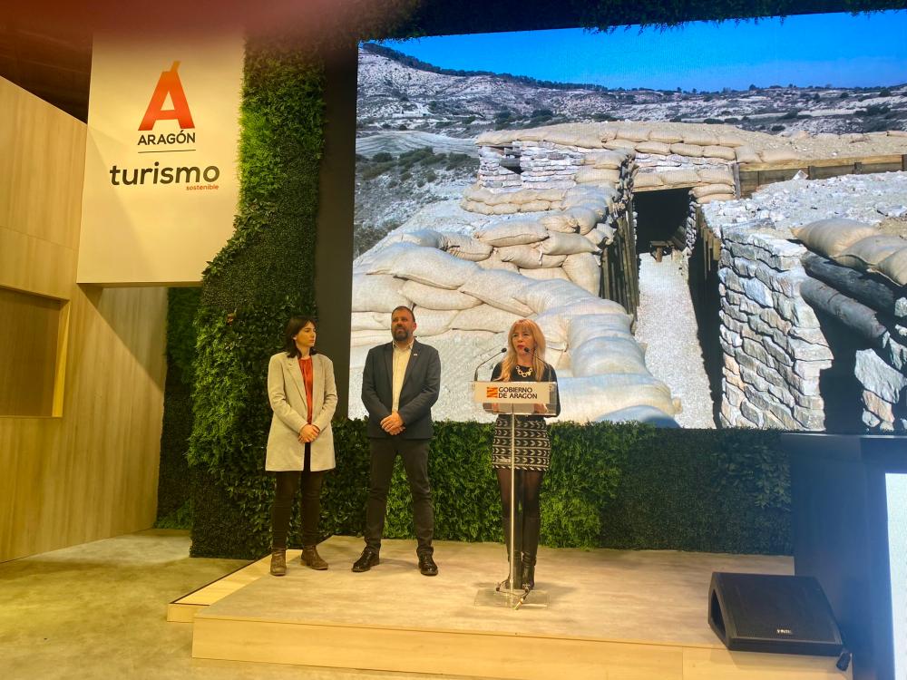 Imagen La Monegros Film Commission, Orbea Monegros BTT y el proyecto “Innovación en el Frente de Monegros” centraron la presencia de la Comarca en FITUR 2024