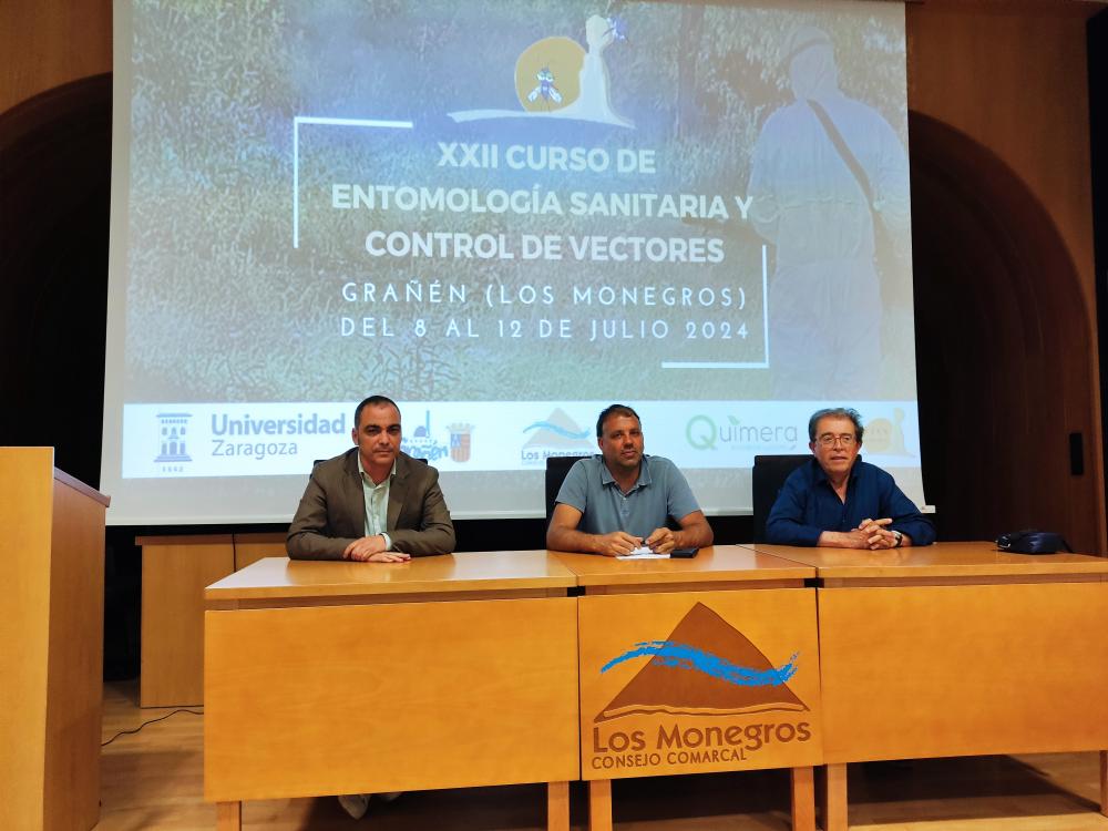 Imagen El XXII Curso de Entomología Sanitaria y Control de Vectores de la Universidad de Zaragoza tendrá lugar en Grañén del 8 al 12 de julio