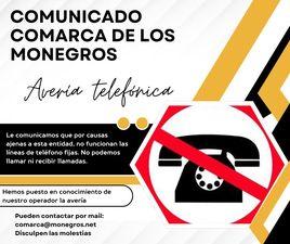 Imagen Aviso Avería telefónica