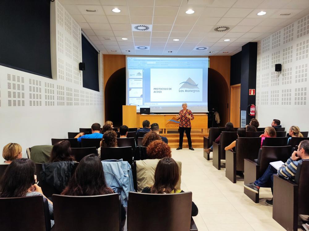 Imagen La Comarca de Los Monegros organiza seis sesiones formativas entre la plantilla para dar a conocer el Protocolo para la prevención y actuación ante el acoso laboral