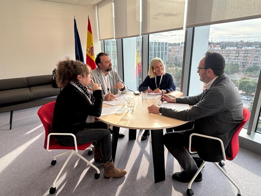 Imagen Reunión en Madrid para avanzar en la mejora de la cobertura móvil en nuestra comarca