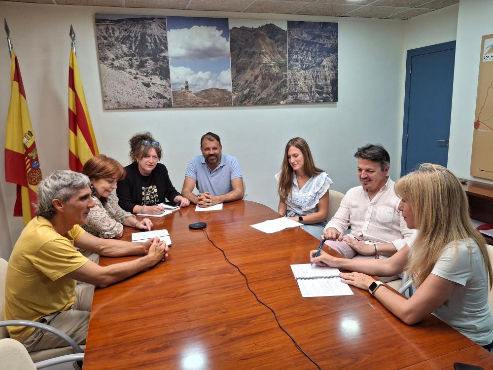 Imagen Balance positivo del proyecto “Entorno comarcal” del IES Monegros Gaspar Lax con el que colabora el área de Turismo de la Comarca