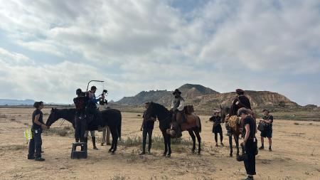 Imagen Los Monegros, escenario clave del rodaje de “Les Indes”, película...
