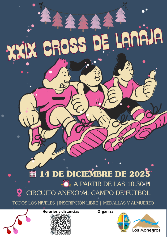Imagen El XXIX Cross de Lanaja tendrá lugar el próximo domingo 14 de diciembre