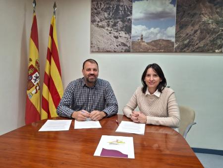 Imagen La Comarca y la Coordinadora de Asociaciones de Mujeres de Los Monegros...