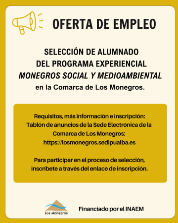 Imagen La Comarca de Los Monegros impulsa el empleo y la formación con el nuevo...