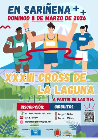 Imagen El 33º Cross de La Laguna de Sariñena se celebrará finalmente el domingo...