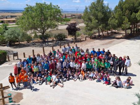 Imagen La Almolda ha acogido esta mañana la segunda edición del Peque Trail con...