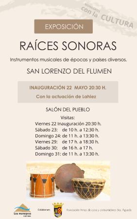 Imagen La exposición itinerante “Raíces Sonoras” se inaugura mañana viernes 22...