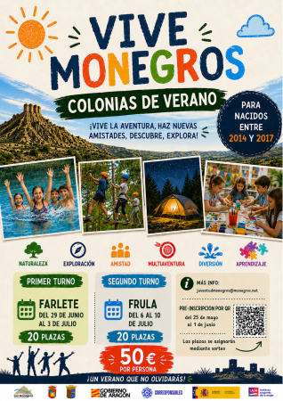 Imagen Abierto el periodo de inscripción para las colonias de verano de la...