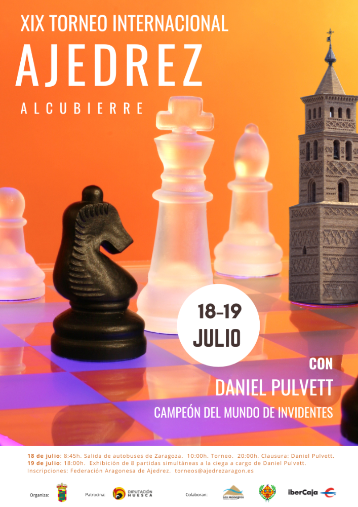 Imagen Este fin de semana Alcubierre vuelve a convertirse en referente internacional del ajedrez con la celebración de su XIX Torneo