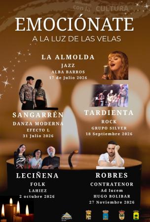 Imagen El ciclo cultural comarcal “Emociónate” regresa a Los Monegros con cinco...