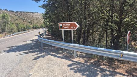 Imagen La Comarca refuerza la señalización del Frente de Los Monegros con la...